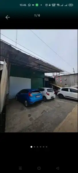 Disewakan Gudang 300m² Cocok untuk Gudang lokasi kalimalang Jababeka