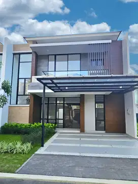 Rumah Simprug Residence PIK 2 10x20 2Lt 4+1KT Semi Furnish Jarang Ada