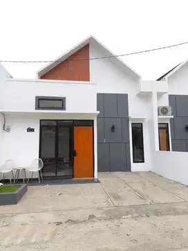 Rumah dengan konsep Scandinavian private minimalis