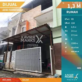 DIJUAL RUMAH 2LTI DI SULFAT MALANG SIAP PAKAI DAN HUNI