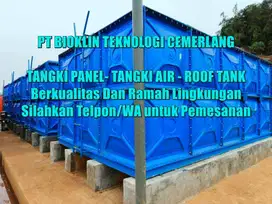 JUAL!! Tangki Panel, Tangki Air, RoofTank Fiber, Tangki Air Kotak, Tor