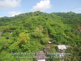 Tanah bukit view sirkuit Mandalika Kuta