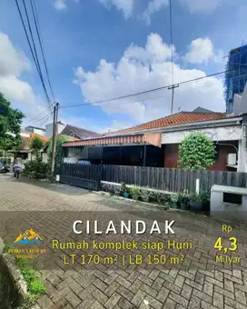RUMAH SECONDARY SIAP HUNI DALAM KOMPLEK CILANDAK CITOS  JAK- SEL