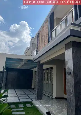 Rumah Solo Baru Siap Huni Full Furnished super mewah