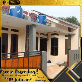 Cluster modern 2 kamar akses strategis dekat jalan utama 185jutaan