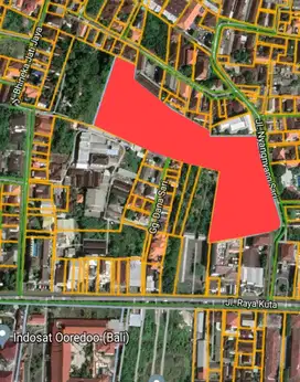 Dijual Tanah 2 Ha Daerah Badung
