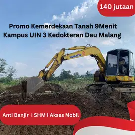 Promo Tanah Kavling Depan Pondok Arohmah Putra Dau Malang