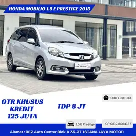 Dp 8jt Honda Mobilio 1.5 E Prestige AT 2015 Silver