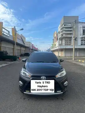 Toyota yaris 2017 haykers S trd tdp10jt 2018 hitam 2016 record