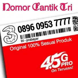 Nomor cantik tri
