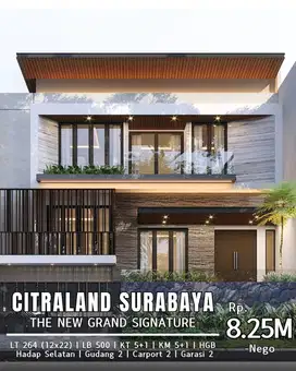New Grand Signature of Luxury Home Waterfront- CITRALAND UTAMA