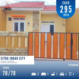 2720.Rumah Murah Siap Huni 70/78 Citra Indah City Jonggol Cibubur