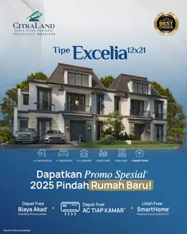 Rumah Moderen elegan di CitraLand Tallasa City