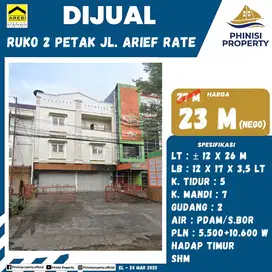 RUKO POROS ARIEF RATE