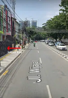 Tanah comm di jln. WIJAYA Keb br,jaksel,strategis,cck utk segala usaha
