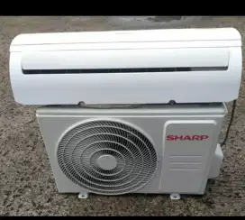 AC Sharp 1 pk r32 Jual plus pasang barang ori