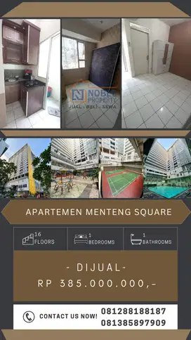 Dijual Apartemen Menteng Square Untuk Investasi Sewaan Aktif