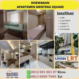Disewakan Apartemen Menteng Square 2BR Ready Agustus 2025