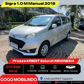 [Dp6jt] Daihatsu Sigra M Manual 2018 ORISINIL Kredit Murah