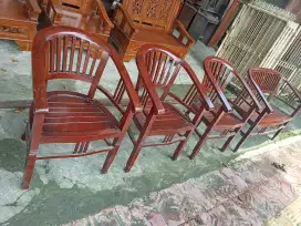 Kursi tamu minimalis kayu jati model betawinan