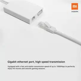 Xiaomi Converter usb C to VGA + port usb A + Port Lan