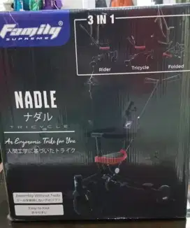 Sepeda Roda 3 in 1 nadle family