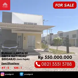 Rumah Dijual 500 Juta 2 Kamar Siap Huni di Ngampelsari Candi Sidoarjo