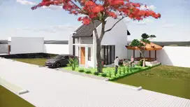 Rumah SHM Kota Malang Type Hook Lebar 10 Meter Akses Mudah DP 5 juta