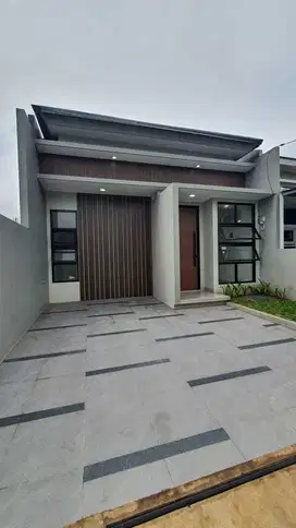 DIJUAL RUMAH MODERN TROPIS SIAP HUNI DI SAWANGAN