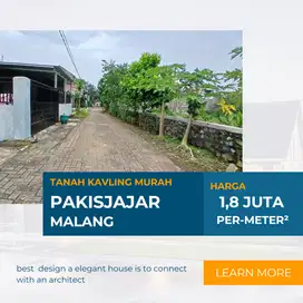 Tanah Murah Pakisjajar Malang Dekat Pasar Pakis Cocok Untuk Investasi
