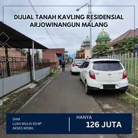 Tanah Kavling Murah Arjowinangun Malang Dekat Pasar Gadang