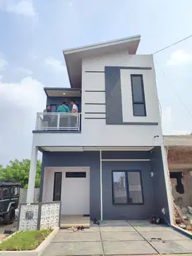 S508.Rumah 2Lt di BSD Hrg Terjangkau Cukup Booking 2,5jt Proses KPR