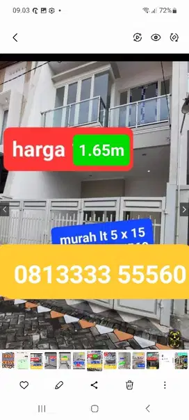 JUAL MURAH‼️RUMAH MULYOSARI 2 Lantai