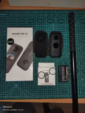 insta 360 X2 kondisi mulus 97%
