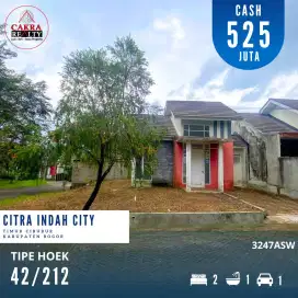 Rumah Hoek Murah 41/212 di Citra Indah City