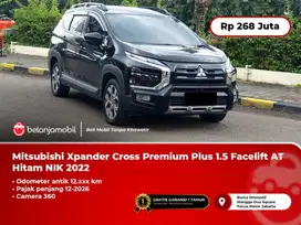 [ KM 12RB ] Mitsubishi Xpander Cross Premium 1.5 AT Hitam 2022/2023