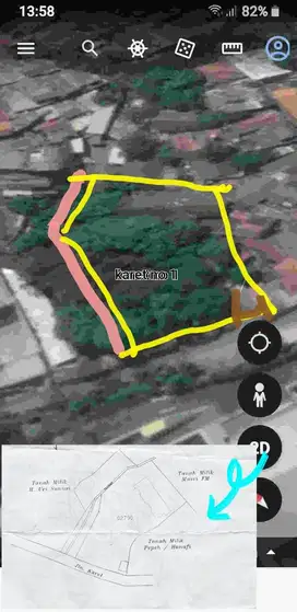 Dijual Tanah & Bangunan Tua Sebelah Margocity Mall, Depok