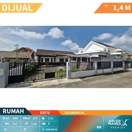 Dijual Rumah di Tulungrejo Kota Batu Minimalis Super Luas