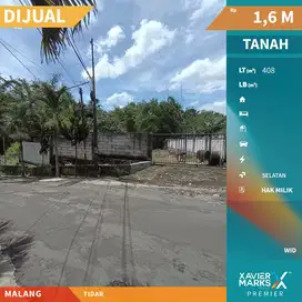 Butuh Cepat Laku Dijual Tanah Siap Bangun di Tidar Malang