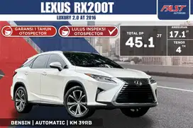 LEXUS RX200 T 2016 LUXURY 2.0 AT LOW KM.39RB & PAJAK PANJANG #F2ST