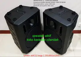 SPEAKER AKTIF 12   component DOUBLE MAGNET BESAR +TWEETER BESAR
