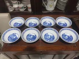 Mangkuk antik china motif pemandangan