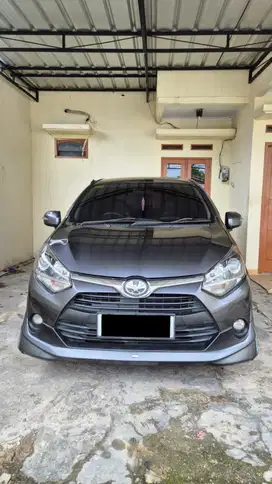 DIJUAL TOYOTA AGYA 2017 1,2 G AT TRD PLAT GENAP