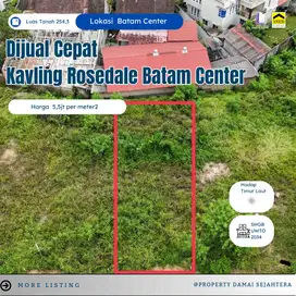 TURUN HARGA  KAVLING ROSEDALE
