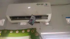 Ac 1/2 peka belum pernah servis