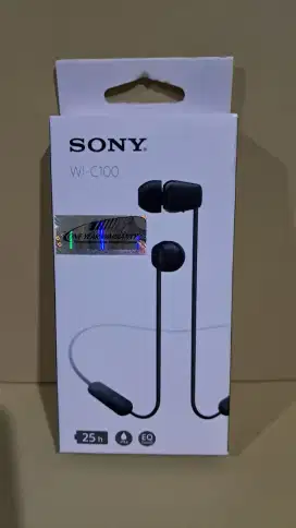 Sony WI-C100 In Ear Wireless Bluetooth Headset With Microphone