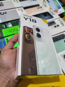 VIVO Y18 NFC RAM 4GB+64GB. BARU. GARANSI RESMI. COD SERKOT AREA