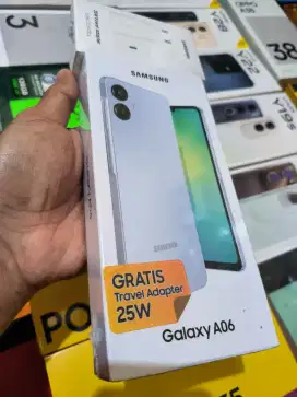 SAMSUNG GALAXY A06 RAM 4GB+64GB. BARU. GARANSI RESMI