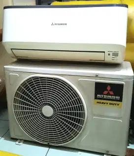 AC Mitsubishi 1/2 PK Mulus Like New (Paket Pasang)