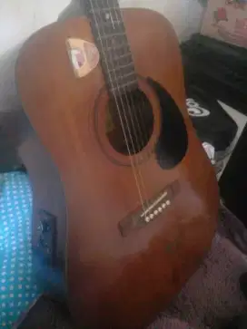 Gitar akustik elektrik KAEBU TOP SOLIT 90an  legendaris indonesia